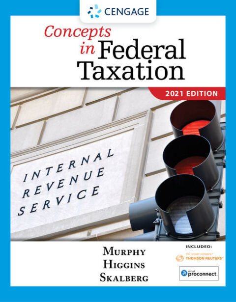 Cover image for book Concepts in Federal Taxation 2021