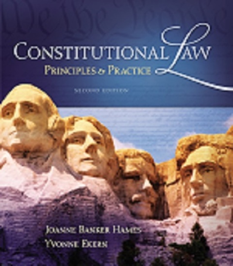 Cover image for book Constitutional Law: Principles and Practice