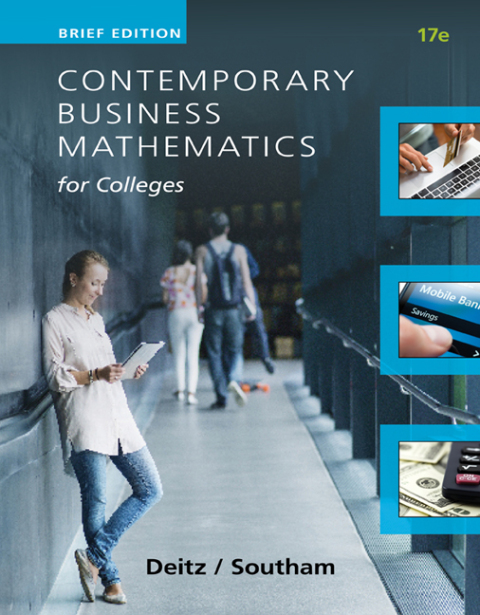Cover image for book Contemporary Business Mathematics for Colleges, Brief Course