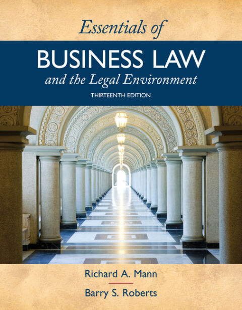 Cover image for book Essentials of Business Law and the Legal Environment