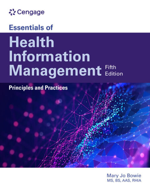 Cover image for book Essentials of Health Information Management: Principles and Practices