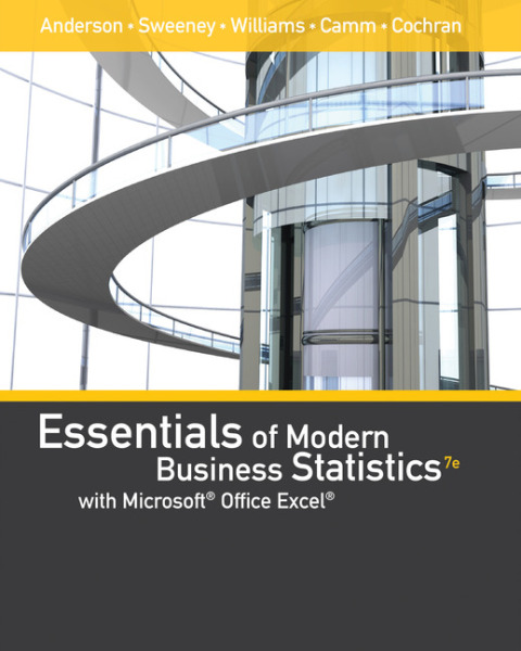 Cover image for book Essentials of Modern Business Statistics with Microsoft Office Excel
