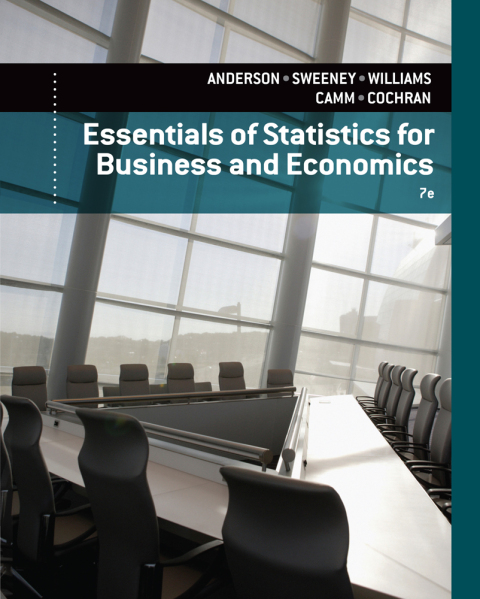 Cover image for book Essentials of Statistics for Business and Economics