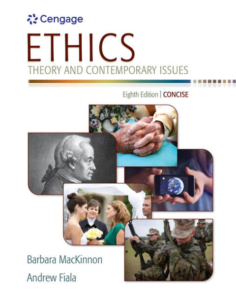 Cover image for book Ethics: Theory and Contemporary Issues, Concise Edition