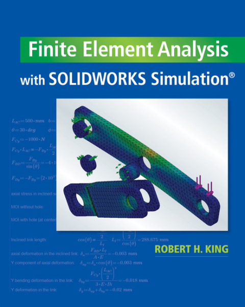 Cover image for book Finite Element Analysis with SOLIDWORKS Simulation