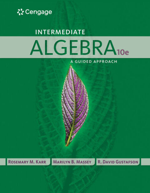 Cover image for book Intermediate Algebra: A Guided Approach