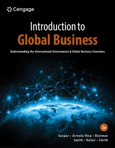 Cover image for book Introduction to Global Business: Understanding the International Environment & Global Business Functions
