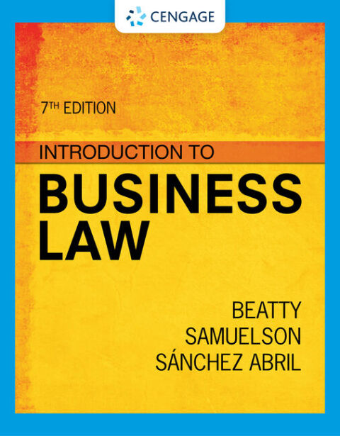 Cover image for book Introduction to Business Law