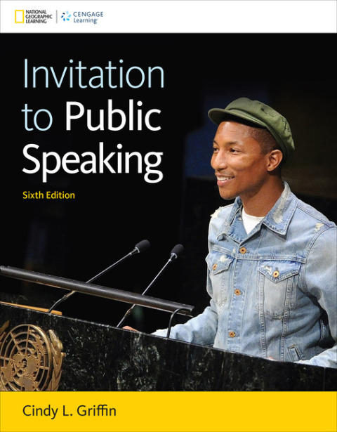 Cover image for book Invitation to Public Speaking - National Geographic Edition