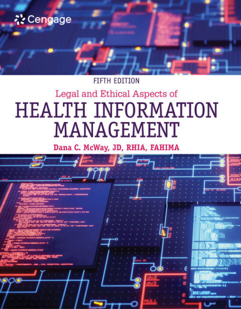 Cover image for book Legal and Ethical Aspects of Health Information Management