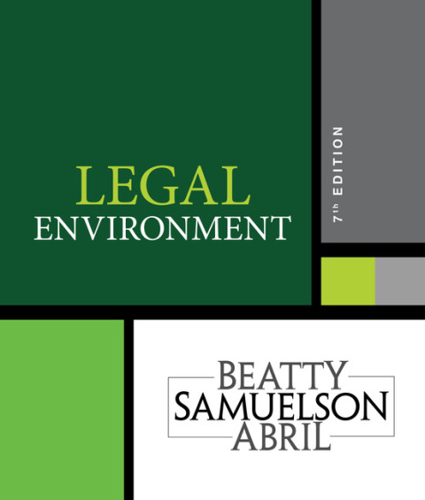 Cover image for book Legal Environment