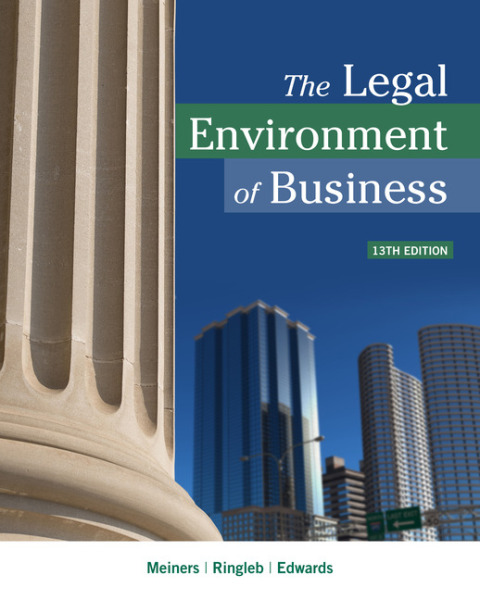 Cover image for book The Legal Environment of Business