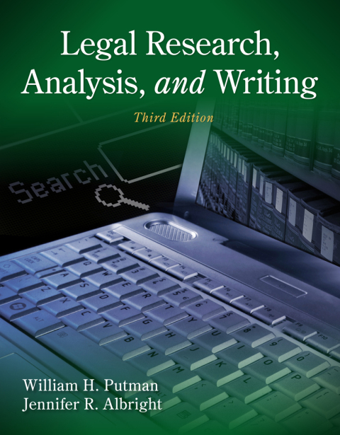Cover image for book Legal Research, Analysis, and Writing