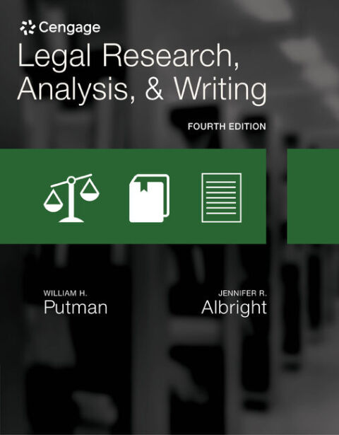 Cover image for book Legal Research, Analysis, and Writing