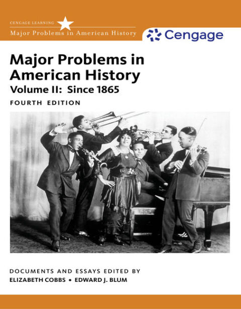 Cover image for book Major Problems in American History, Volume II