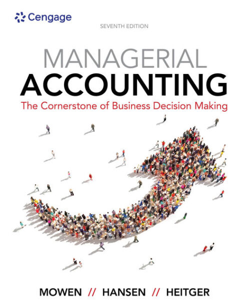 Cover image for book Managerial Accounting: The Cornerstone of Business Decision Making