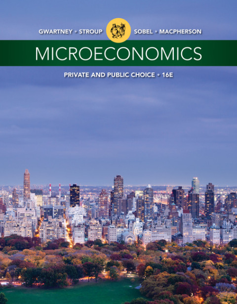 Cover image for book Microeconomics: Private and Public Choice
