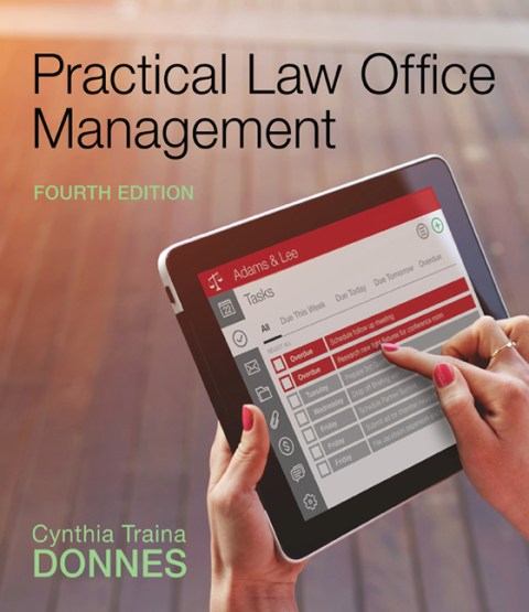 Cover image for book Practical Law Office Management