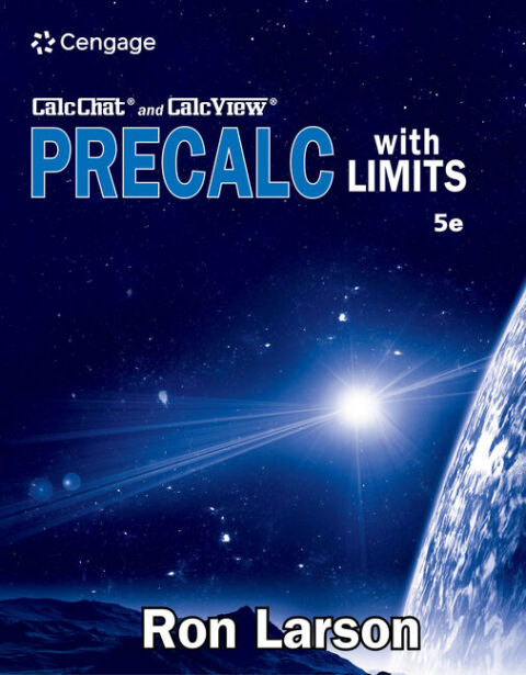 Cover image for book Precalculus with Limits