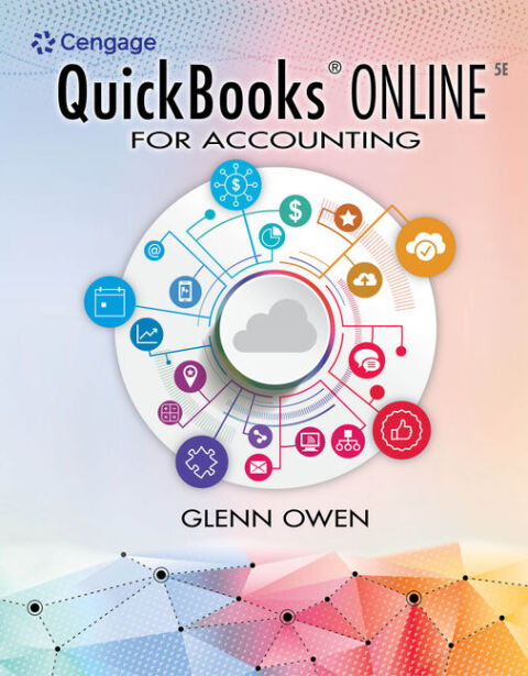 Cover image for book Using QuickBooks for Online for Accounting