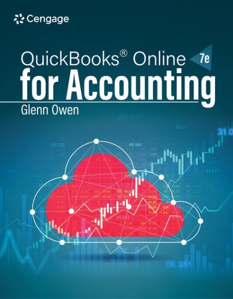 Cover image for book Using QuickBooks for Online for Accounting 2024