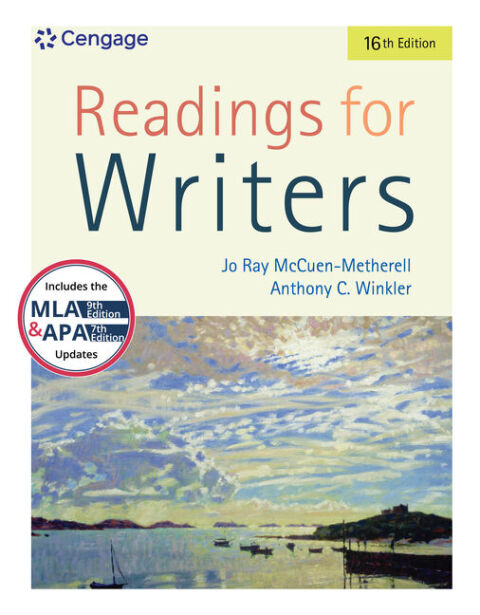 Cover image for book Readings for Writers (w/ APA7E & MLA9E Updates)