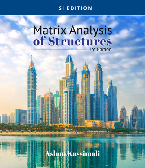 Cover image for book Matrix Analysis of Structures, SI Edition