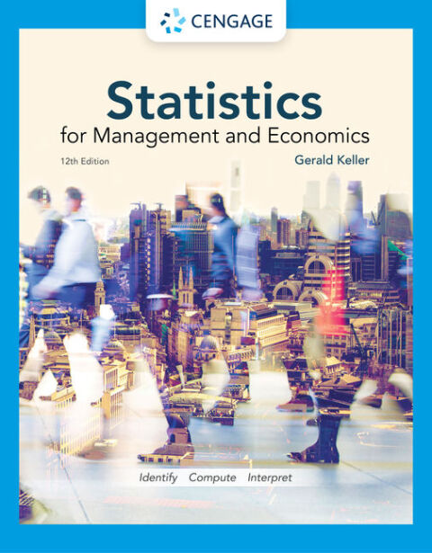 Cover image for book Statistics for Management and Economics
