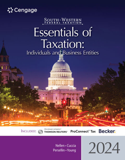 Cover image for book South-Western Federal Taxation 2024: Essentials of Taxation: Individuals and Business Entities