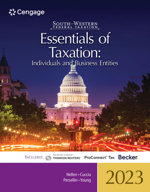 Cover image for book South-Western Federal Taxation 2023: Essentials of Taxation: Individuals and Business Entities