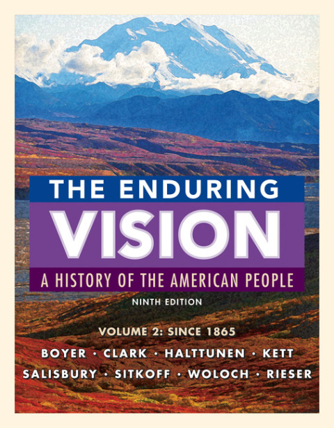 Cover image for book The Enduring Vision, Volume II: Since 1865