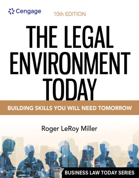 Cover image for book The Legal Environment Today