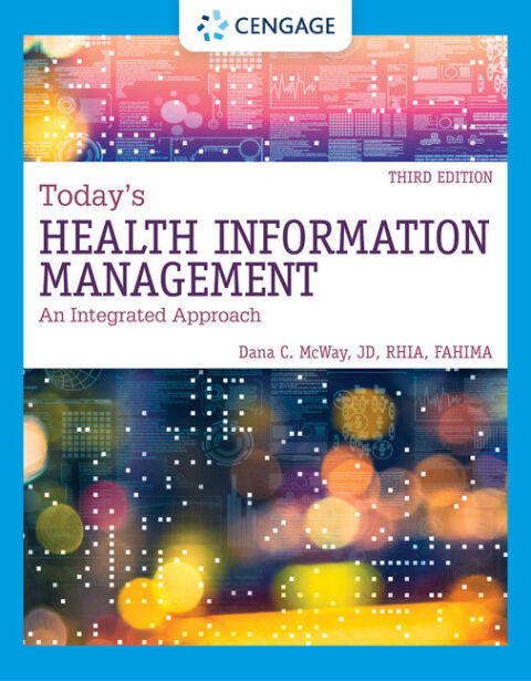 Cover image for book Today's Health Information Management: An Integrated Approach
