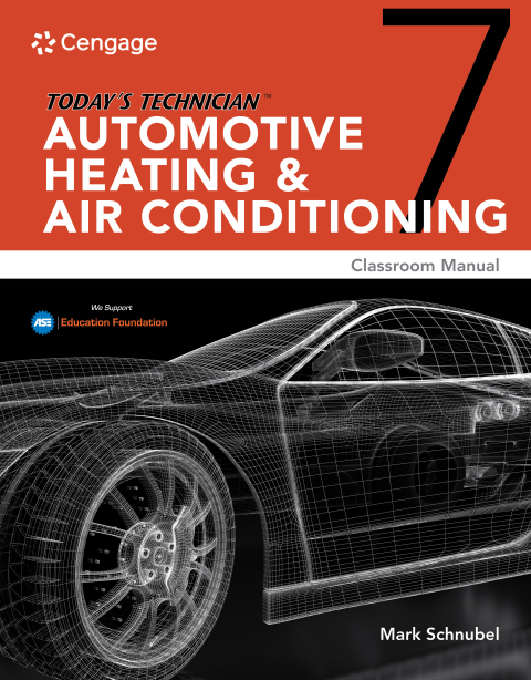 Cover image for book Today's Technician: Automotive Heating & Air Conditioning Classroom Manual and Shop Manual
