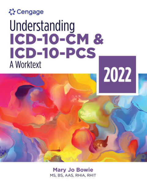 Cover image for book Understanding ICD-10-CM and ICD-10-PCS: A Worktext - 2022 Edition