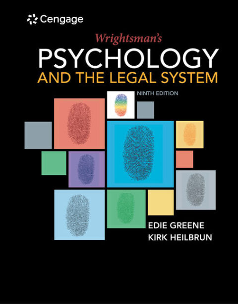 Cover image for book Wrightsman's Psychology and the Legal System