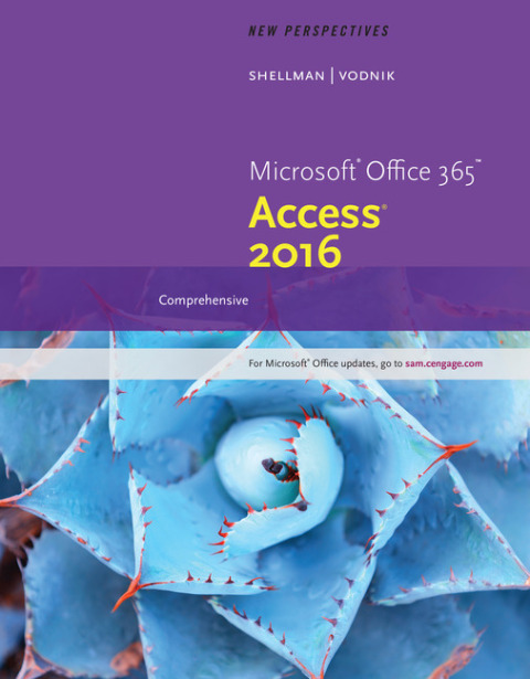 Cover image for book New Perspectives Microsoft® Office 365 & Access® 2016