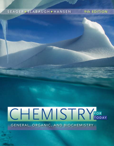 Cover image for book Chemistry for Today: General, Organic, and Biochemistry