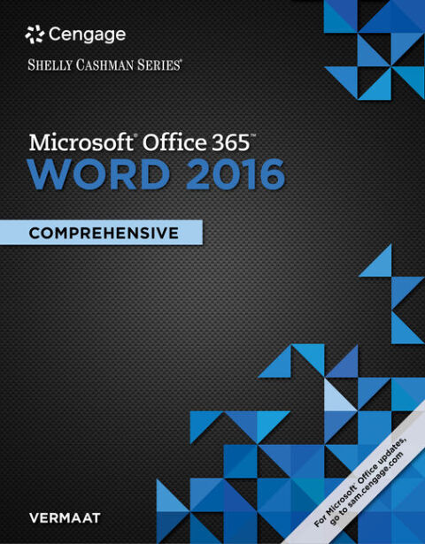 Cover image for book Shelly Cashman Series Microsoft®Office 365 & Word® 2016: Comprehensive