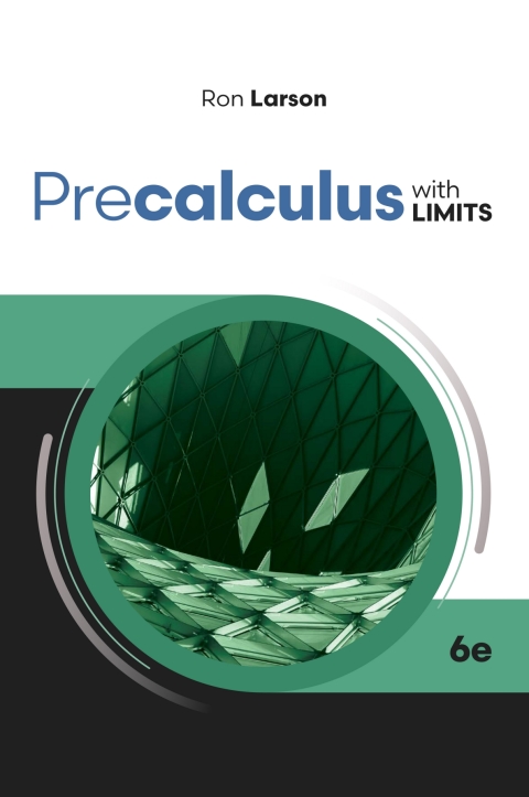 Cover image for book WebAssign for Larson's Precalculus with Limits, Single-Term Instant Access