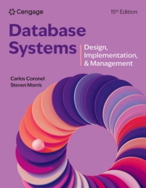 Cover image for book MindTap for Coronel/Morris' Database Systems: Design, Implementation, & Management, 2 terms Instant Access