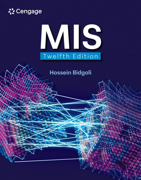 Cover image for book MindTap for Bidgoli's MIS 12, 1 term Instant Access