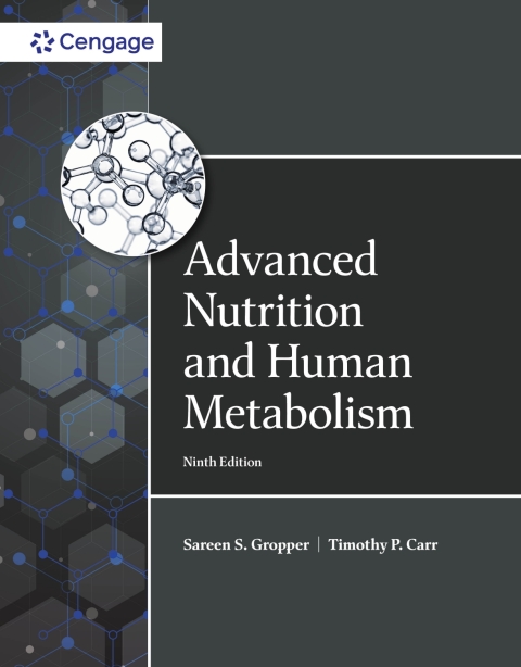 Cover image for book MindTap for Gropper/Carr's Advanced Nutrition and Human Metabolism, 1 term Instant Access