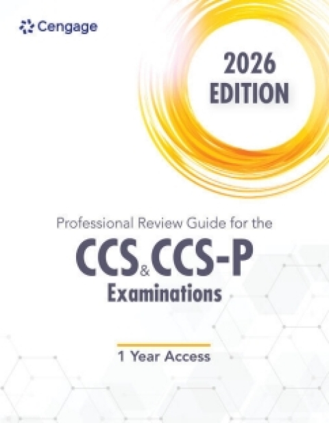 Cover image for book MindTap for Professional Review Guide for the CCS and CCS-P Examinations, 2026, 2 terms Instant Access