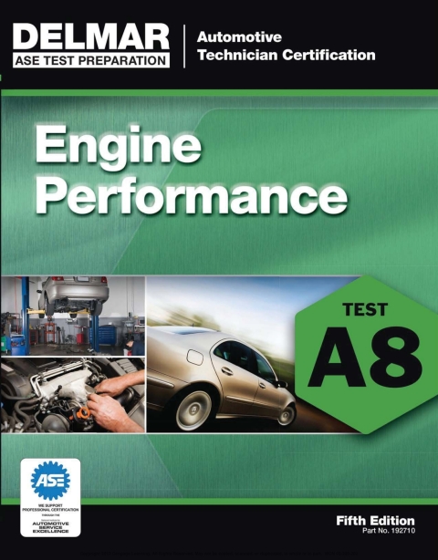 Cover image for book ASE Test Preparation - A8 Engine Performance