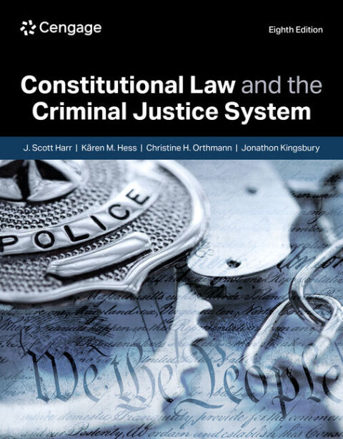 Cover image for book Constitutional Law and the Criminal Justice System