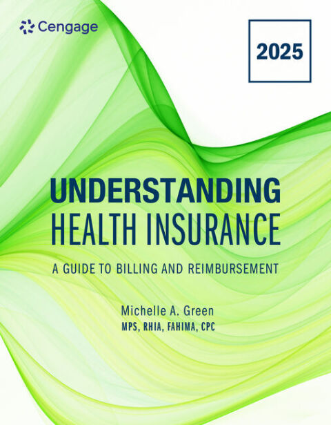 Cover image for book Understanding Health Insurance: A Guide to Billing and Reimbursement, 2025 Edition