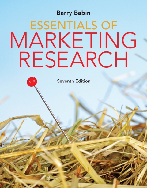 Cover image for book MindTap for Babin's Essentials of Marketing Research, 1 term Instant Access