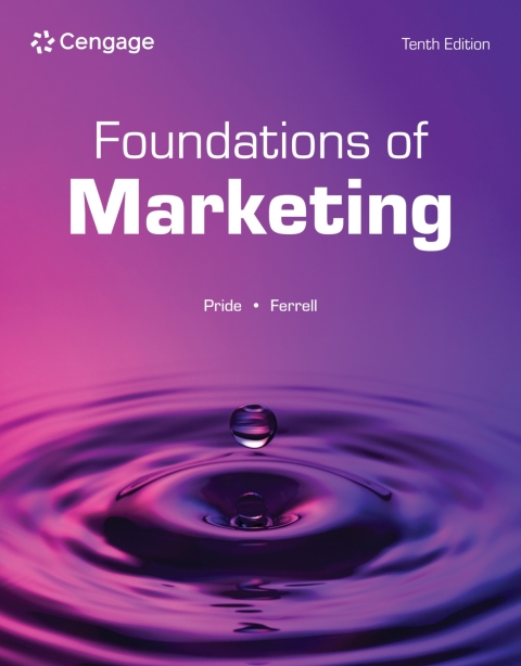 Cover image for book MindTap for Pride/Ferrell's Foundations of Marketing, 1 term Instant Access