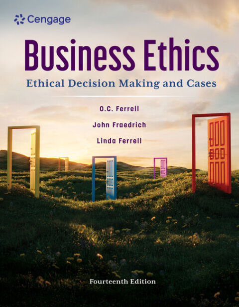 Cover image for book Business Ethics: Ethical Decision Making and Cases